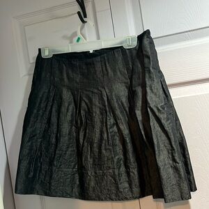 Black cambray skirt
